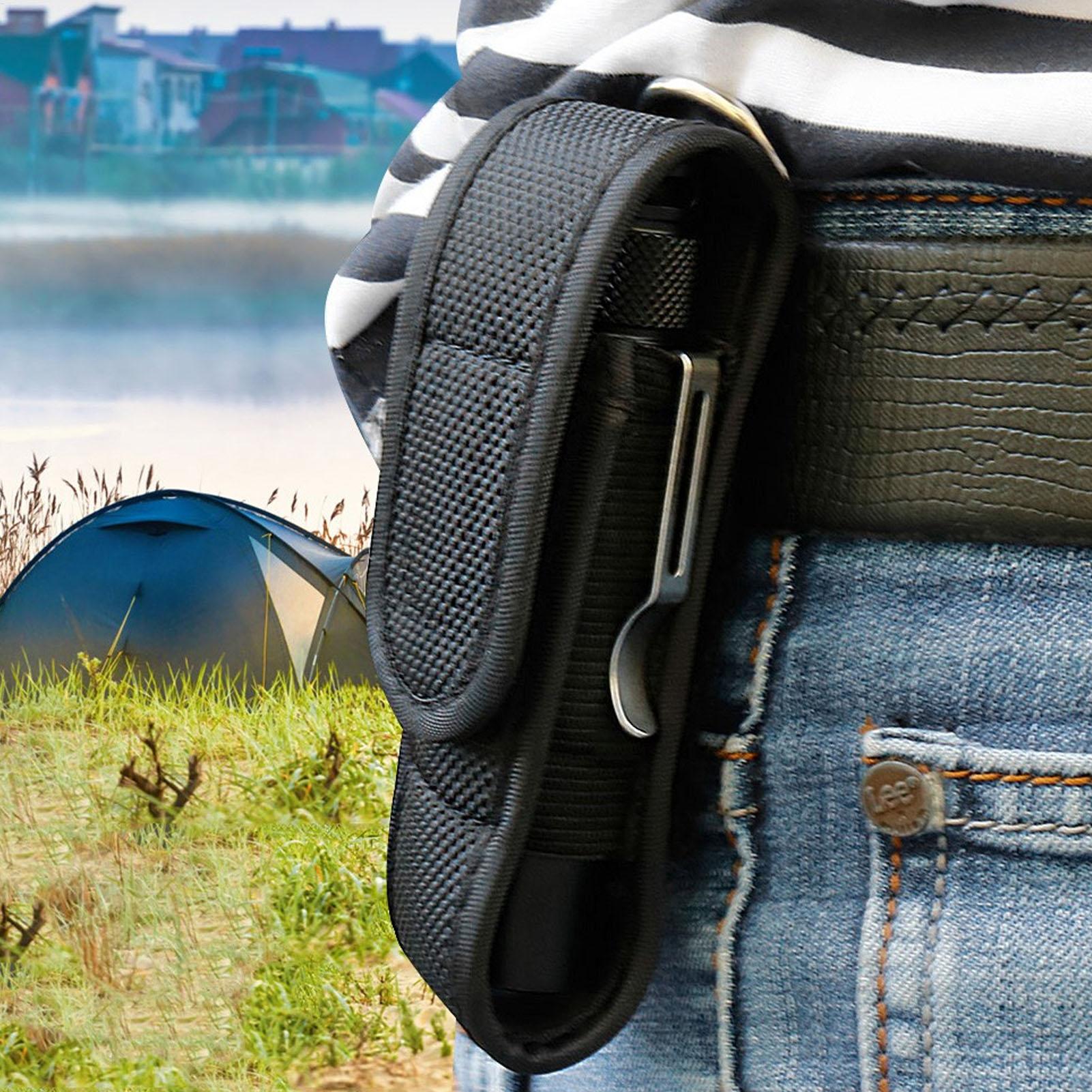 Outdoor Adventure Trips - Custodia Protettiva per Torcia LED, Custodie