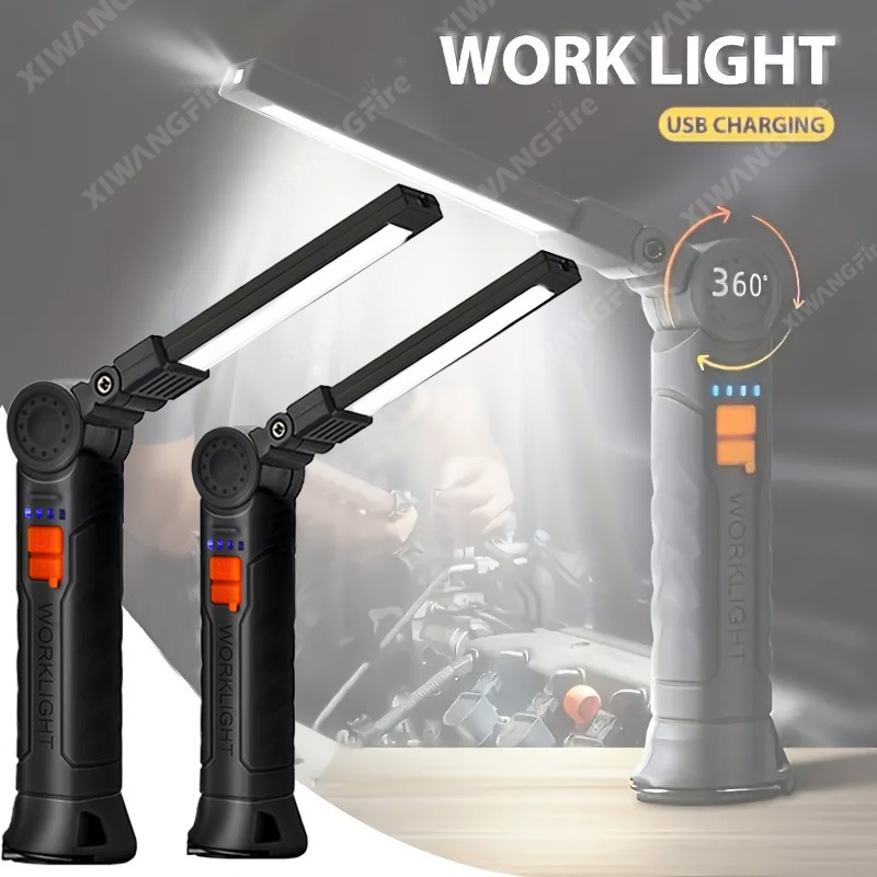 Outdoor Adventure Trips - Torcia da lavoro ricaricabile a LED