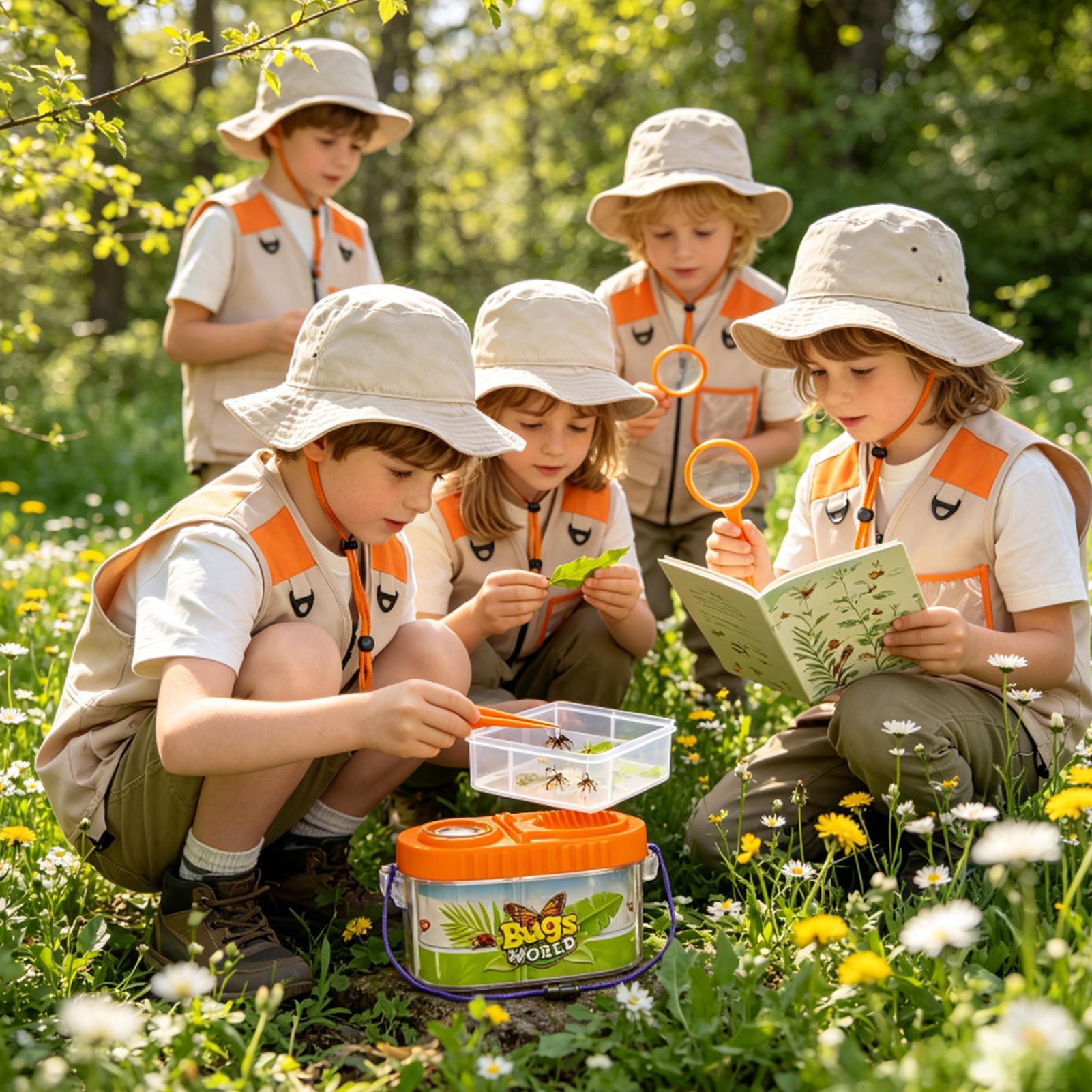 Outdoor Adventure Kit For Kids - Kit Avventura per Bambini con Lente