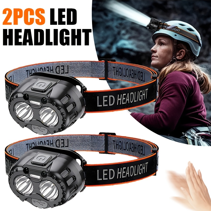 Outdoor Adventure Trips - Potente Lampada Frontale a LED con
