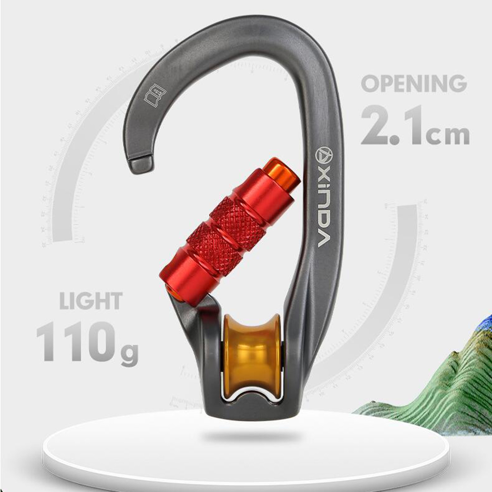 Moschettone di bloccaggio attr - Carabiner Locking D recensione e prezzo