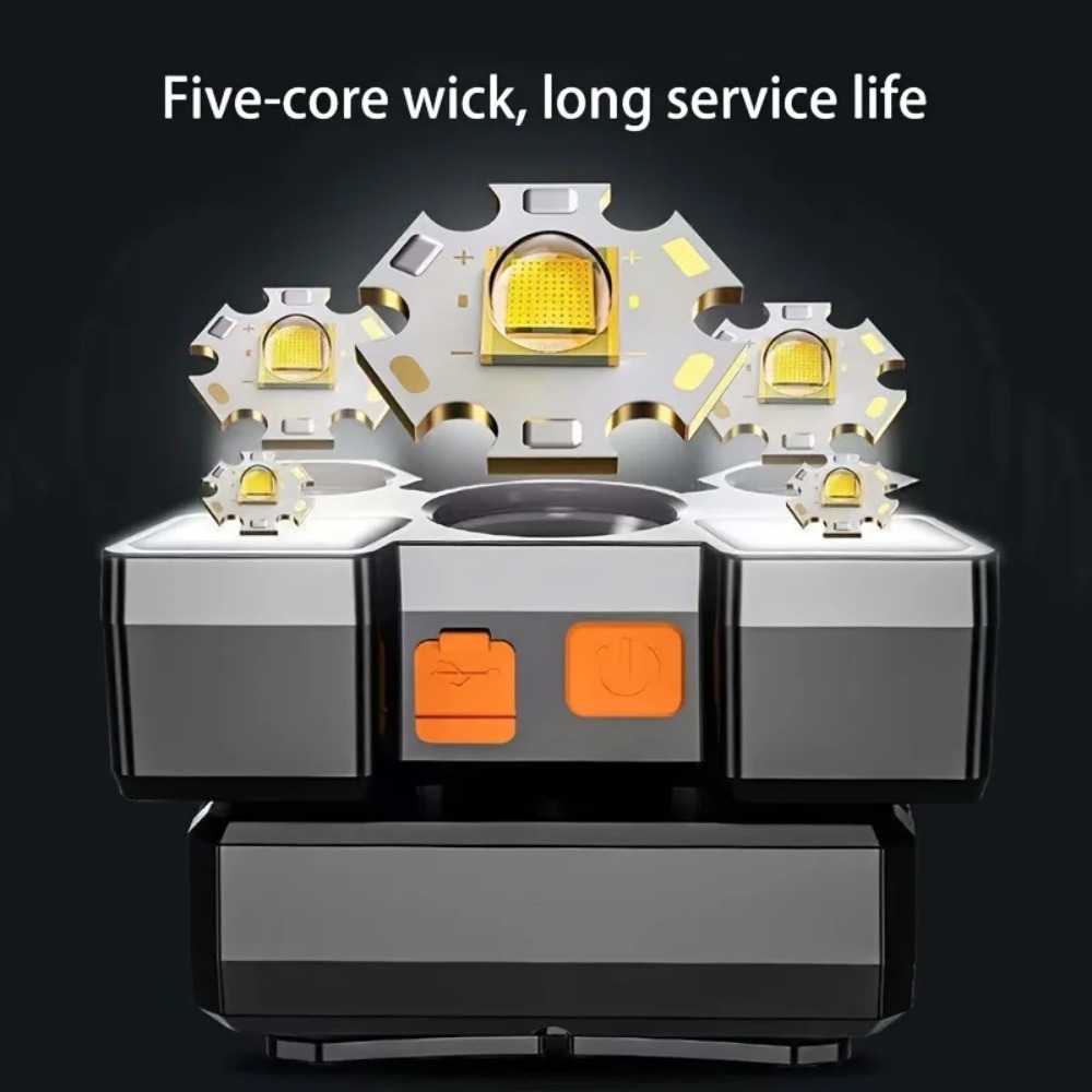Lampada Frontale a 5 LED ad Al - Outdoor Adventure Trips recensione e prezzo