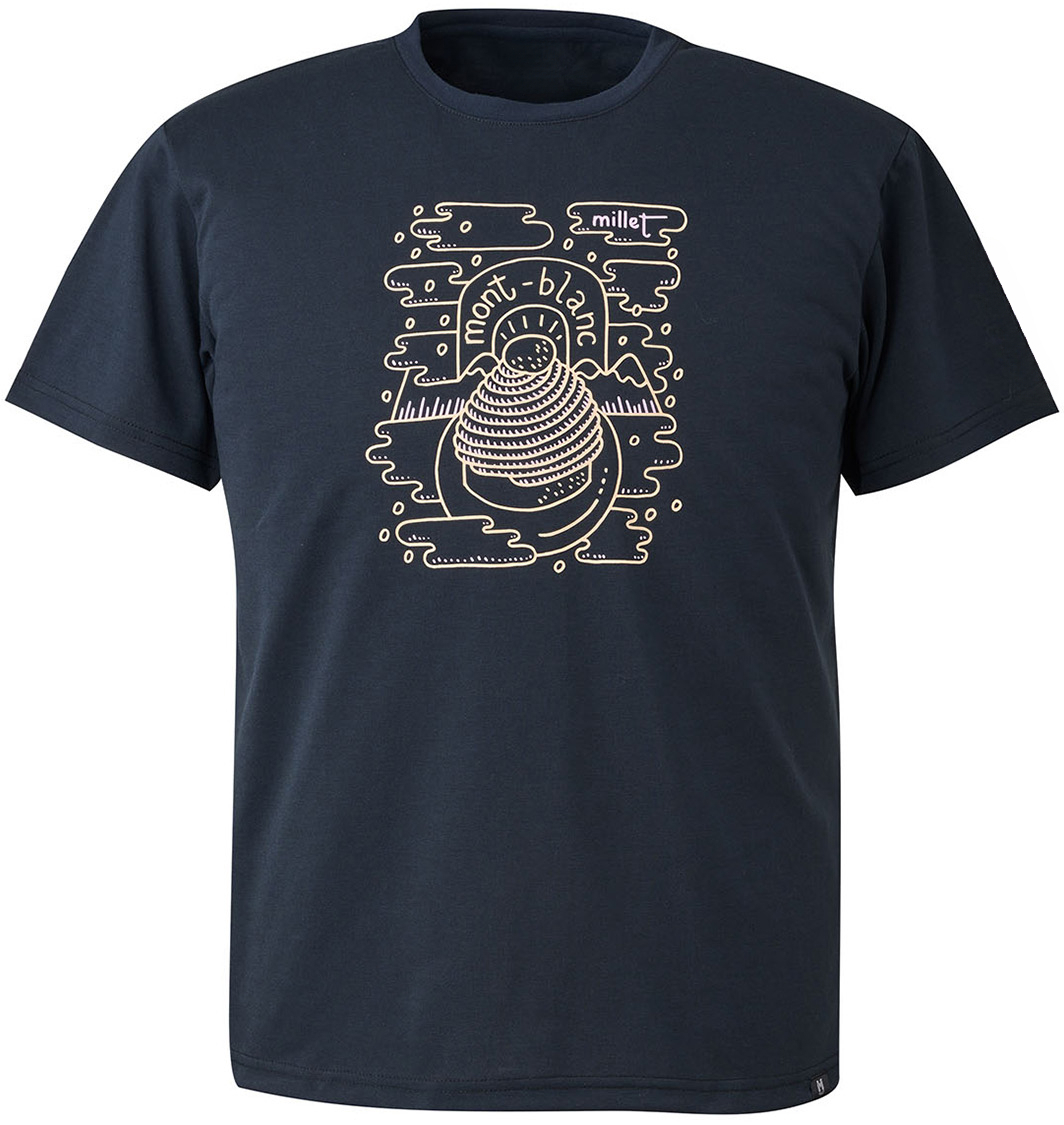 T-Shirt in Cotone con Grafica  - Outdoor Adventure Brand recensione e prezzo