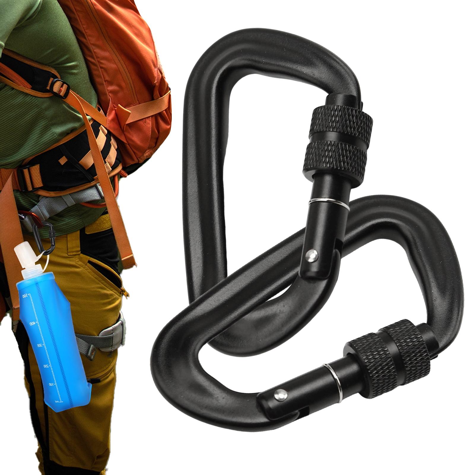 Moschettoni a D con blocco da  - Carabiner Locking D recensione e prezzo