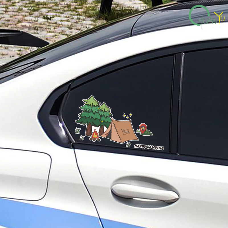 Adesivo per auto da campeggio  - Outdoor Adventure Outlet recensione e prezzo