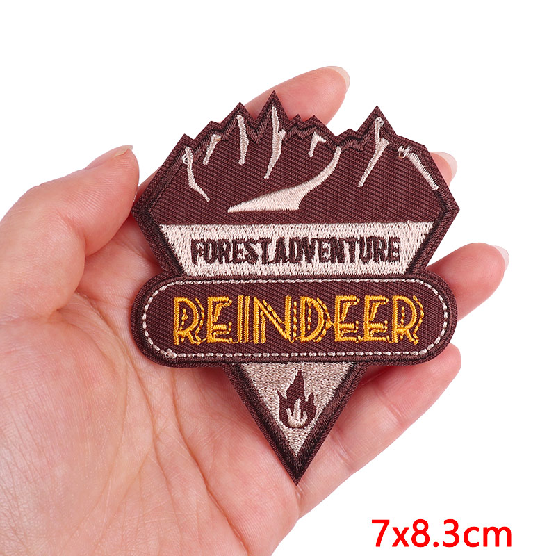 Toppa ricamata per avventure d - Outdoor Adventure Clothing recensione e prezzo