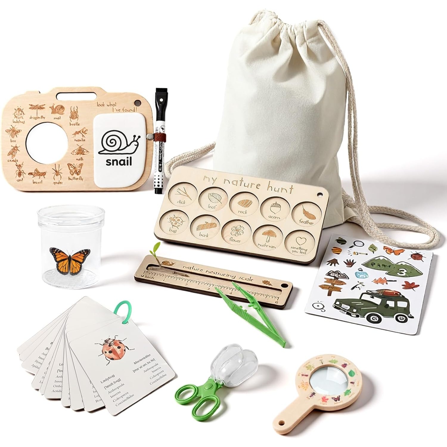 Kit Cacciatore di Insetti per  - Outdoor Adventure Kit For Kids recensione e prezzo