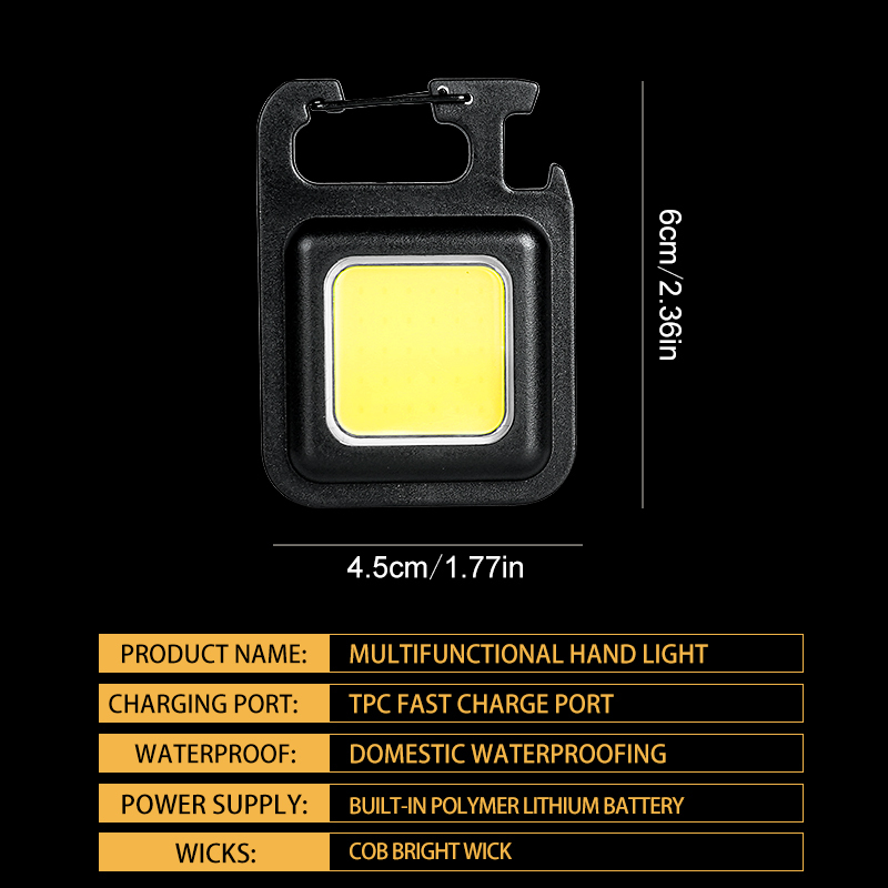 Torcia Portachiavi MINI COB Su - Outdoor Adventure Trips recensione e prezzo