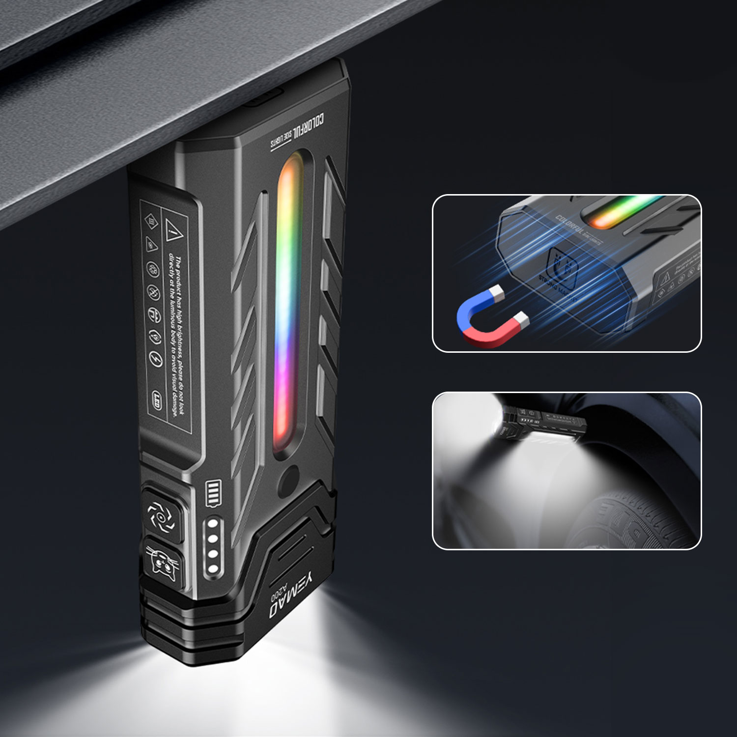 Torcia LED RGB portatile multi - Outdoor Adventure Trips recensione e prezzo