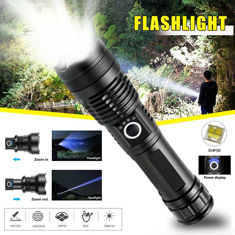 Torcia a LED XHP70 ad alta pot - Outdoor Adventure Trips recensione e prezzo
