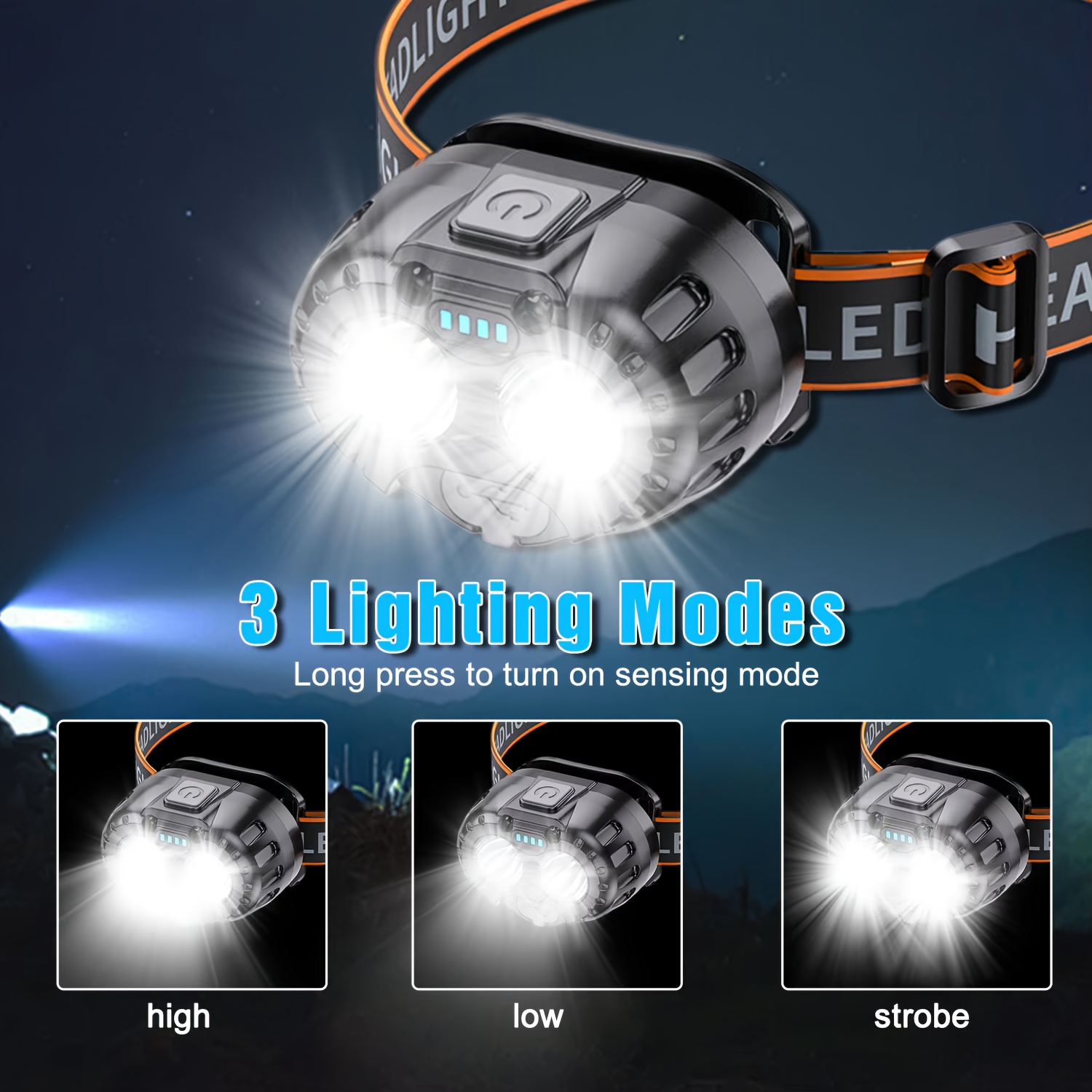 Potente Lampada Frontale a LED - Outdoor Adventure Trips recensione e prezzo